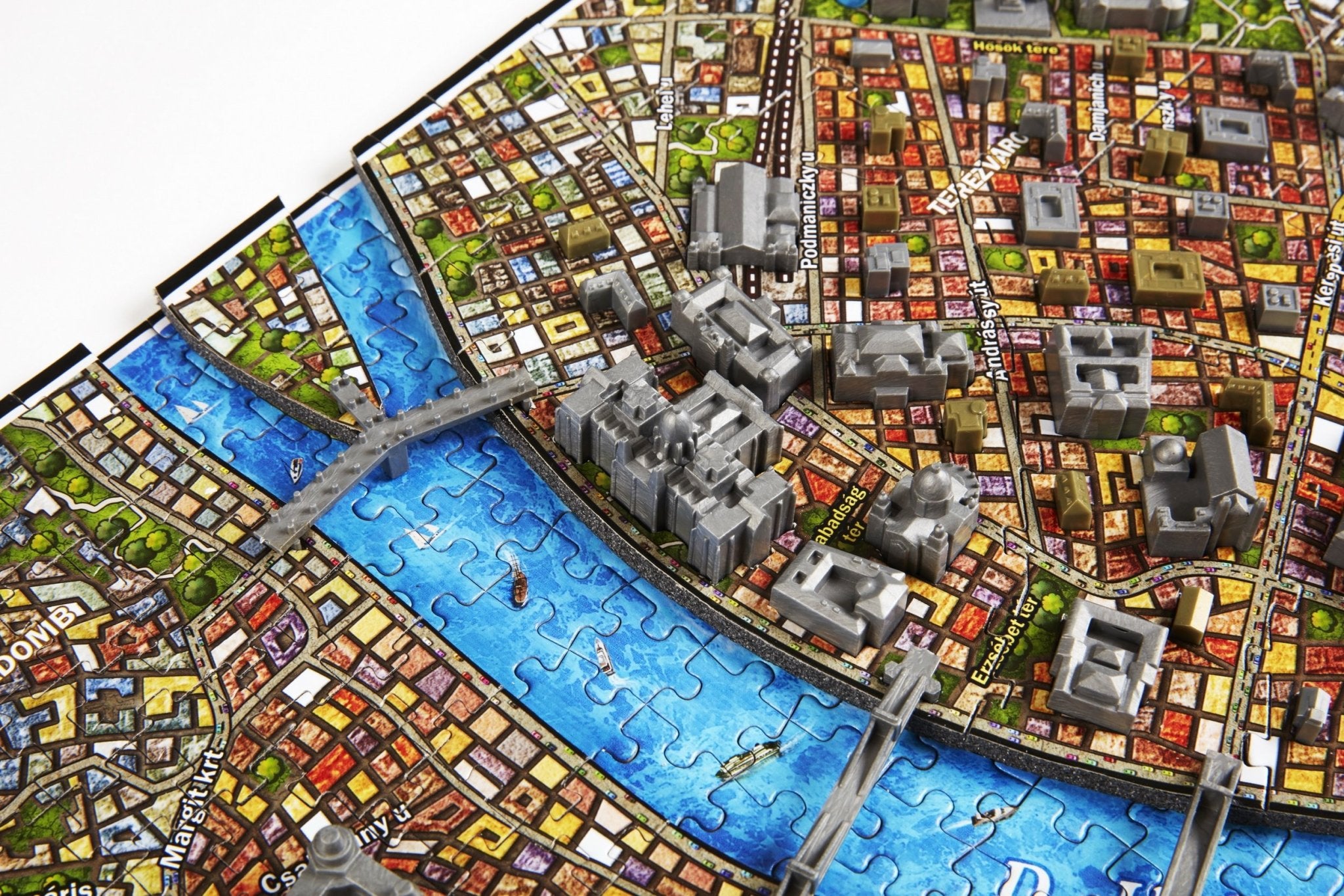 4D Cityscape Budapest Time Puzzle - 4DPuzz - 4DPuzz