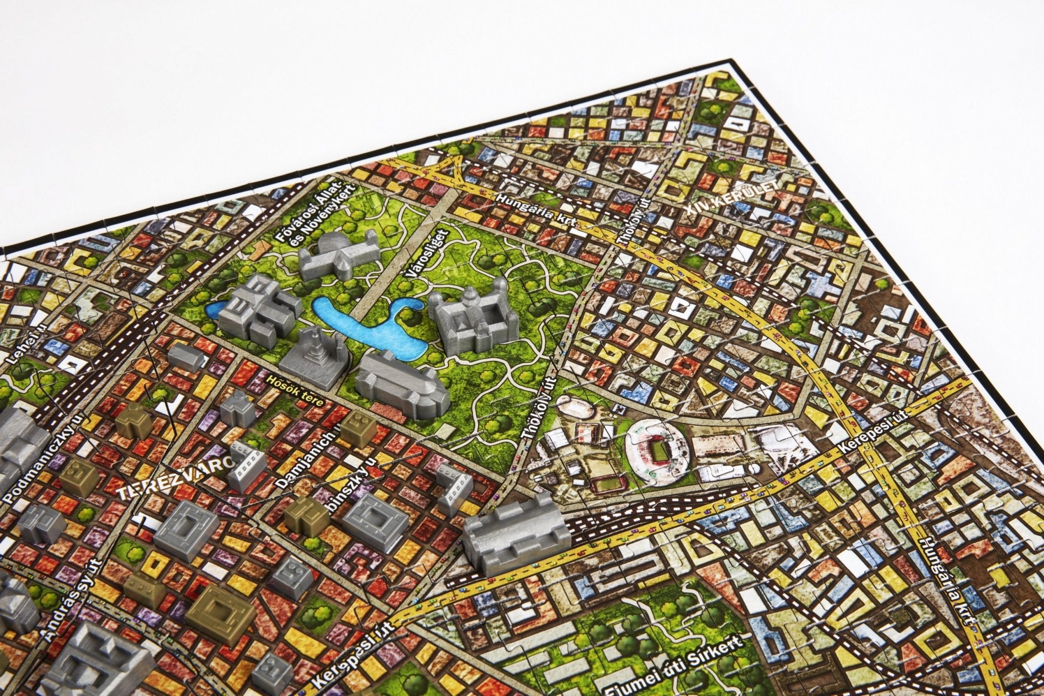 4D Cityscape Budapest Time Puzzle - 4DPuzz - 4DPuzz