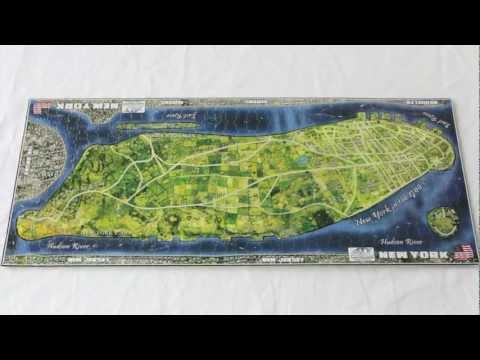 4D Cityscape NEW YORK Time Puzzle