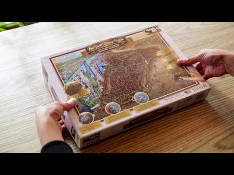Scratch OFF History Puzzle : Paris