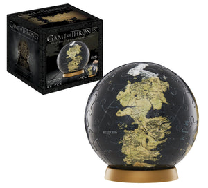 3D Game of Thrones World Globe Puzzle 3" - 4DPuzz - 4DPuzz