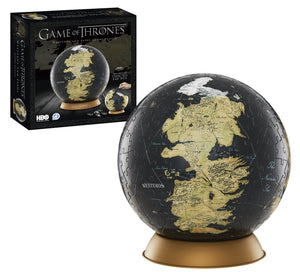 3D Game of Thrones World Globe Puzzle 6" - 4DPuzz - 4DPuzz