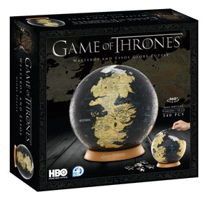 3D Game of Thrones World Globe Puzzle 9" - 4DPuzz - 4DPuzz