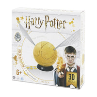 3D Harry Potter Golden Snitch Puzzle 6" (242 pcs) - 4DPuzz - 4DPuzz