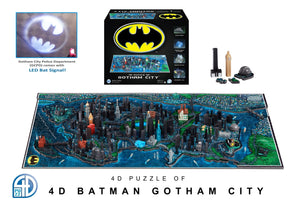 4D Batman Gotham City Puzzle (1500+pcs) - 4DPuzz - 4DPuzz