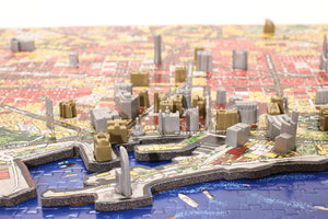 4D Cityscape Barcelona Time Puzzle - 4DPuzz - 4DPuzz