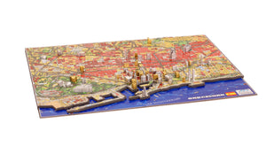 4D Cityscape Barcelona Time Puzzle - 4DPuzz - 4DPuzz