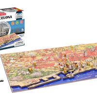 4D Cityscape Barcelona Time Puzzle - 4DPuzz - 4DPuzz