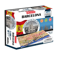 4D Cityscape Barcelona Time Puzzle - 4DPuzz - 4DPuzz