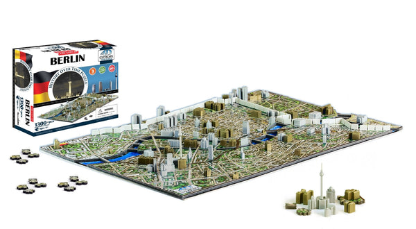 4D Cityscape Berlin Time Puzzle - 4DPuzz - 4DPuzz