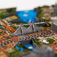 4D Cityscape Boston Time Puzzle - 4DPuzz - 4DPuzz