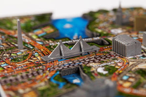 4D Cityscape Boston Time Puzzle - 4DPuzz - 4DPuzz