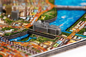 4D Cityscape Boston Time Puzzle - 4DPuzz - 4DPuzz