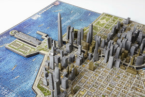 4D Cityscape Chicago Time Puzzle - 4DPuzz - 4DPuzz