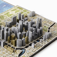 4D Cityscape Chicago Time Puzzle - 4DPuzz - 4DPuzz