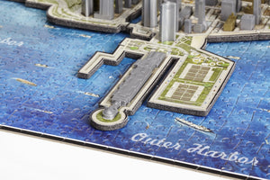 4D Cityscape Chicago Time Puzzle - 4DPuzz - 4DPuzz