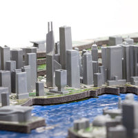 4D Cityscape Hong Kong Time Puzzle - 4DPuzz - 4DPuzz