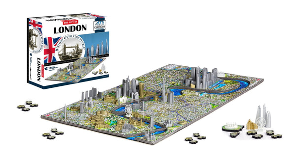 4D Cityscape London Time Puzzle - 4DPuzz - 4DPuzz