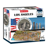 4D Cityscape Los Angeles Time Puzzle - 4DPuzz - 4DPuzz