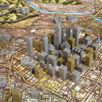 4D Cityscape Los Angeles Time Puzzle - 4DPuzz - 4DPuzz