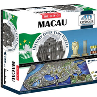 4D Cityscape Macau Time Puzzle - 4DPuzz - 4DPuzz