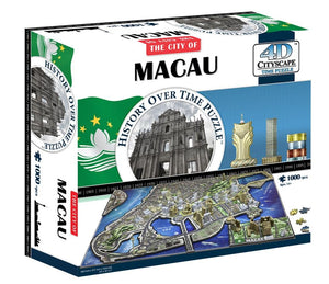 4D Cityscape Macau Time Puzzle - 4DPuzz - 4DPuzz