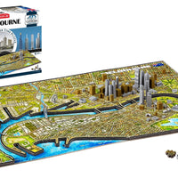 4D Cityscape Melbourne Time Puzzle - 4DPuzz - 4DPuzz