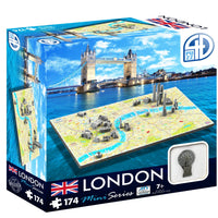 4D Cityscape Mini London Puzzle - 4DPuzz - 4DPuzz