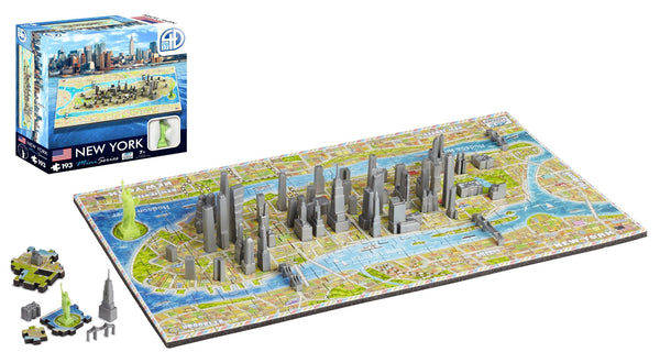 4D Cityscape Mini NEW YORK Puzzle - 4DPuzz - 4DPuzz