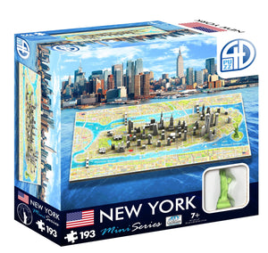 4D Cityscape Mini NEW YORK Puzzle - 4DPuzz - 4DPuzz