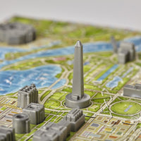 4D Cityscape Mini Washington DC Puzzle - 4DPuzz - 4DPuzz