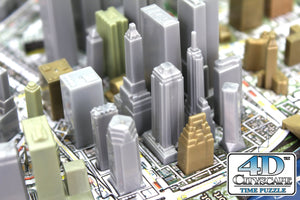 4D Cityscape NEW YORK Time Puzzle - 4DPuzz - 4DPuzz