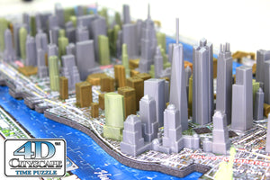 4D Cityscape NEW YORK Time Puzzle - 4DPuzz - 4DPuzz