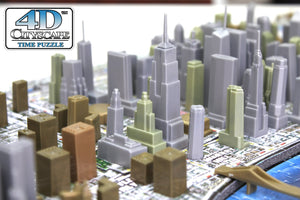 4D Cityscape NEW YORK Time Puzzle - 4DPuzz - 4DPuzz