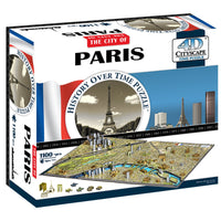 4D Cityscape Paris Time Puzzle - 4DPuzz - 4DPuzz