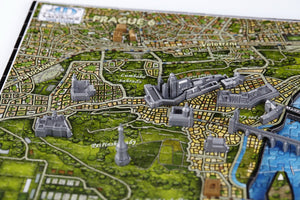 4D Cityscape Prague Time Puzzle - 4DPuzz - 4DPuzz