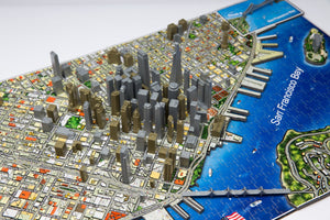 4D Cityscape San Francisco Time Puzzle - 4DPuzz - 4DPuzz