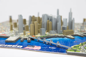 4D Cityscape San Francisco Time Puzzle - 4DPuzz - 4DPuzz