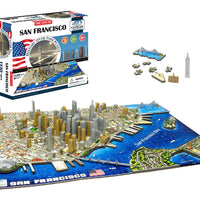 4D Cityscape San Francisco Time Puzzle - 4DPuzz - 4DPuzz