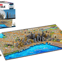 4D Cityscape Seattle Time Puzzle - 4DPuzz - 4DPuzz