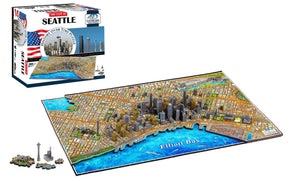 4D Cityscape Seattle Time Puzzle - 4DPuzz - 4DPuzz