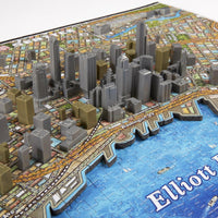 4D Cityscape Seattle Time Puzzle - 4DPuzz - 4DPuzz