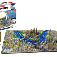 4D Cityscape Shanghai Time Puzzle - 4DPuzz - 4DPuzz