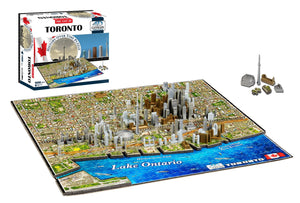 4D Cityscape Toronto Time Puzzle - 4DPuzz - 4DPuzz