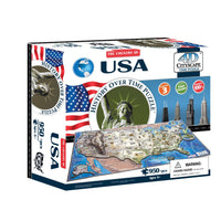 4D Cityscape USA Time Puzzle - 4DPuzz - 4DPuzz