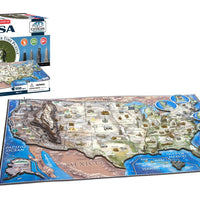 4D Cityscape USA Time Puzzle - 4DPuzz - 4DPuzz