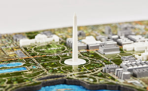 4D Cityscape Washington DC Time Puzzle - 4DPuzz - 4DPuzz