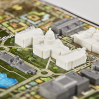 4D Cityscape Washington DC Time Puzzle - 4DPuzz - 4DPuzz