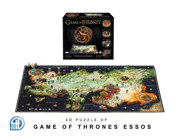 4D Game of Thrones Essos Puzzle - 4DPuzz - 4DPuzz