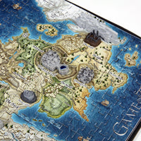 4D Game of Thrones " Mini" Westeros Puzzle - 4DPuzz - 4DPuzz